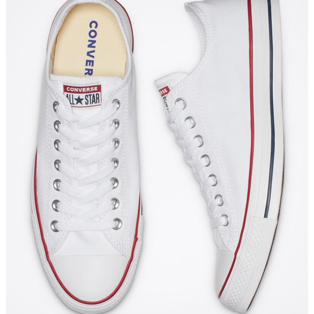 Women’s Converse All Star low top sneakers- size 6- GUC!